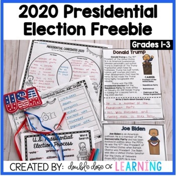 Discovering the 2020 Presidential Election FREEBIE Sampler - Double ...